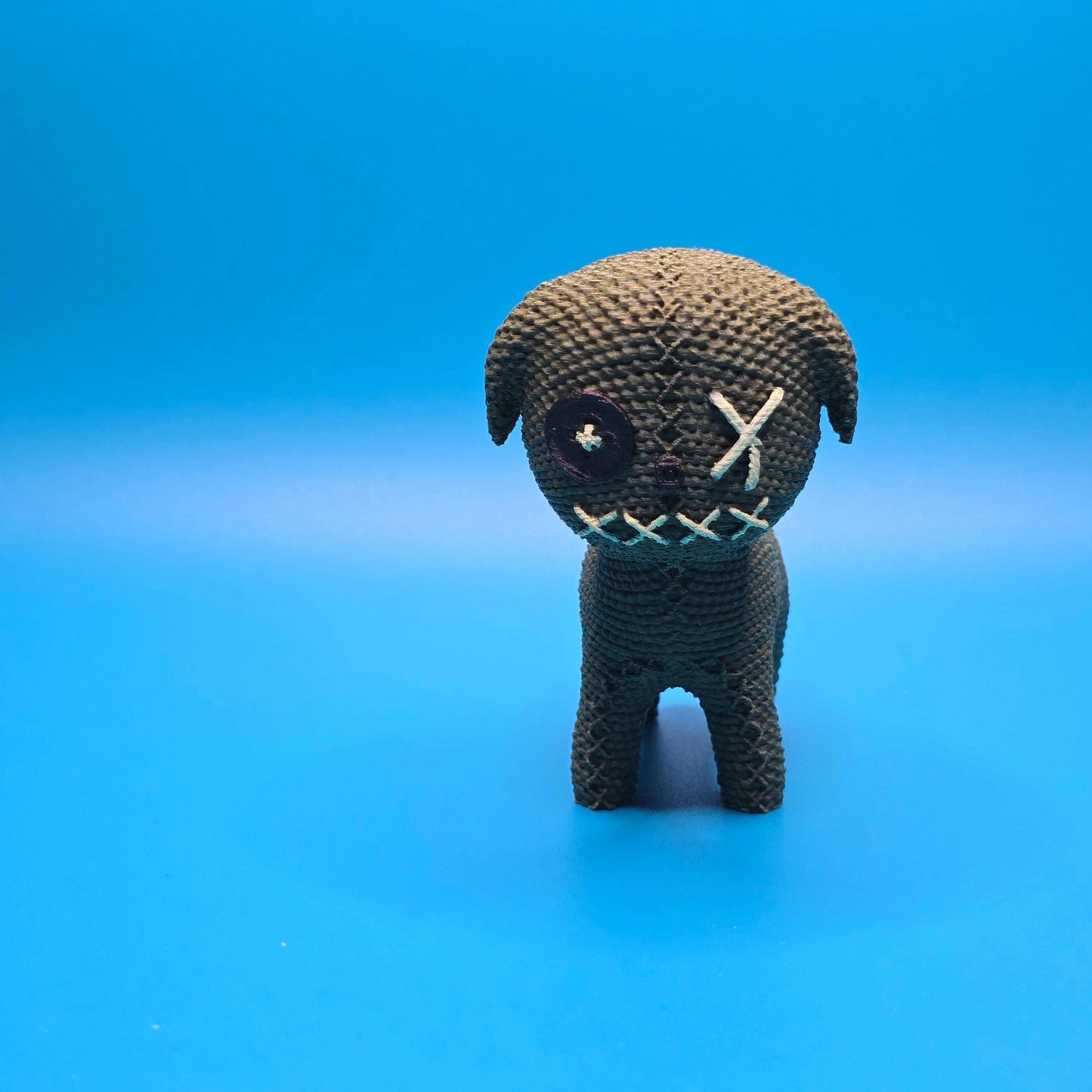Patch the Puppy | 3D Printed Stitchling Figurine - Impishly Yours