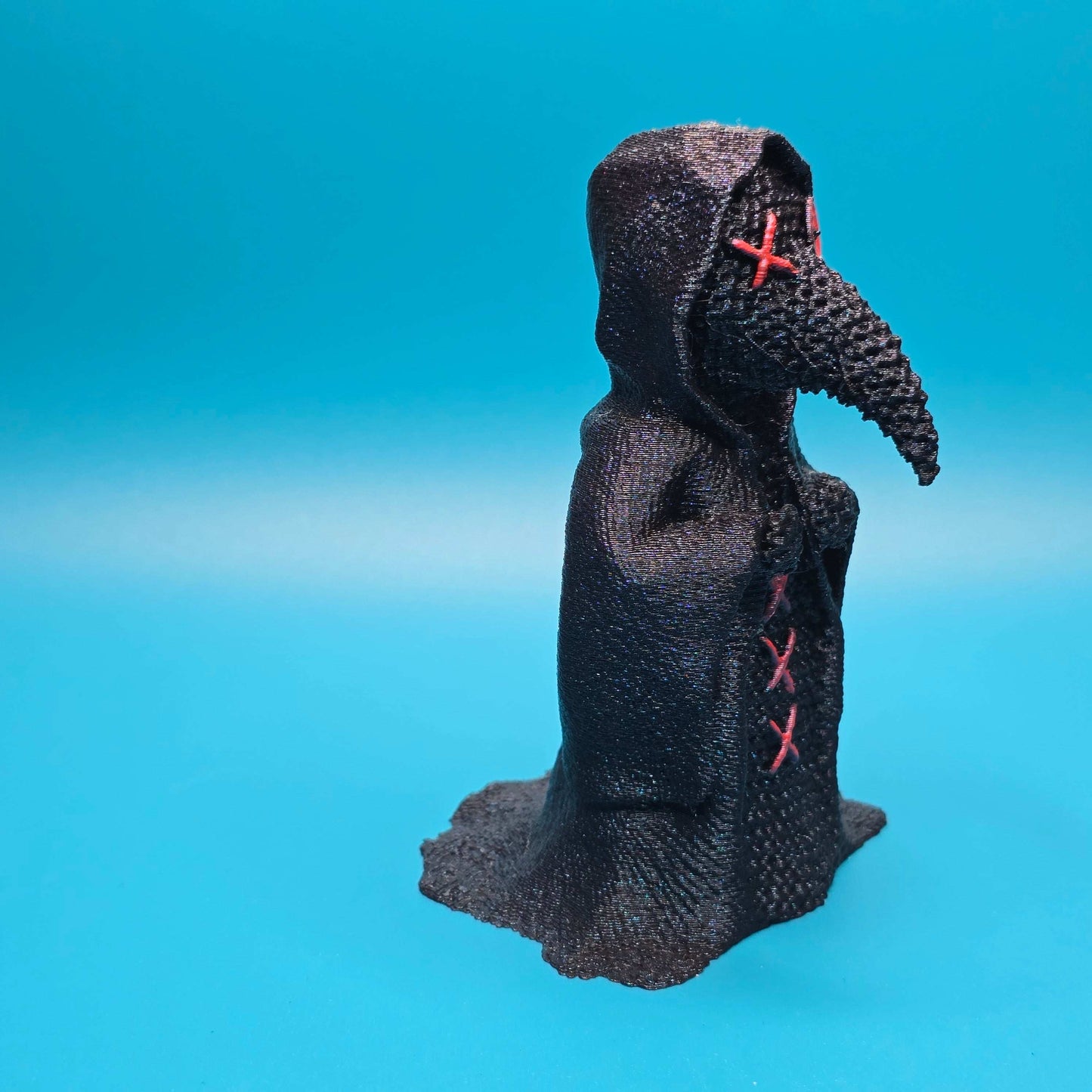 Plague Doc Holiday | 3D Printed Stitchling Figurine - Impishly Yours
