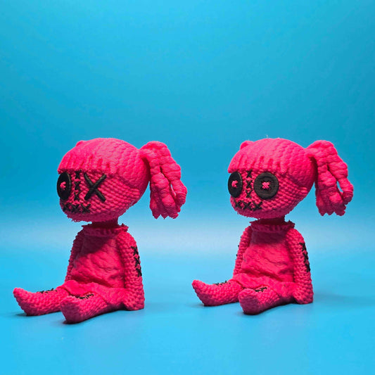 The Twins | Stitchlings Figurine Duo with Shared Mischief - Impishly Yours