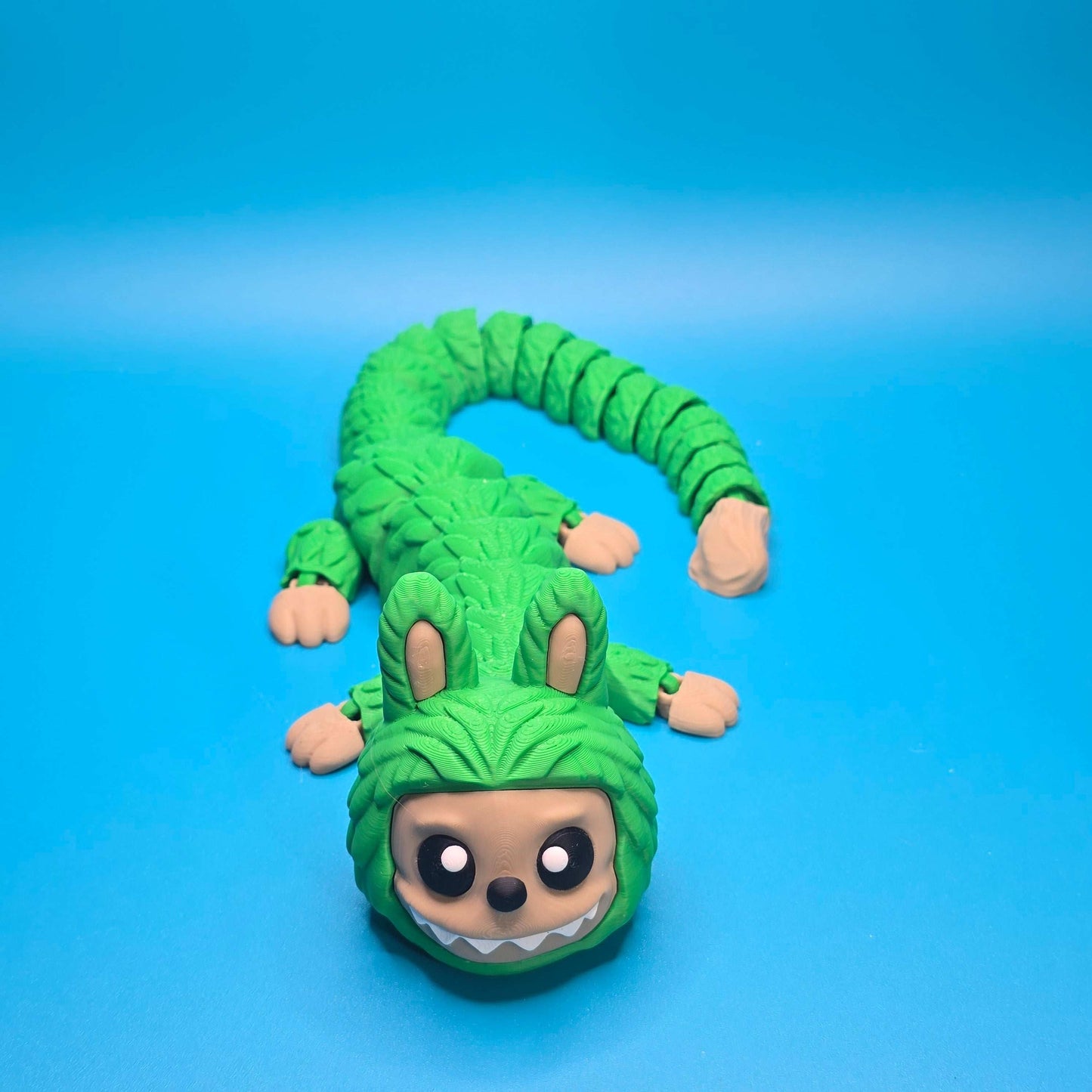 Bubu Monster: Articulated Mischief Edition | 3D Printed Poseable Figurine - Impishly Yours