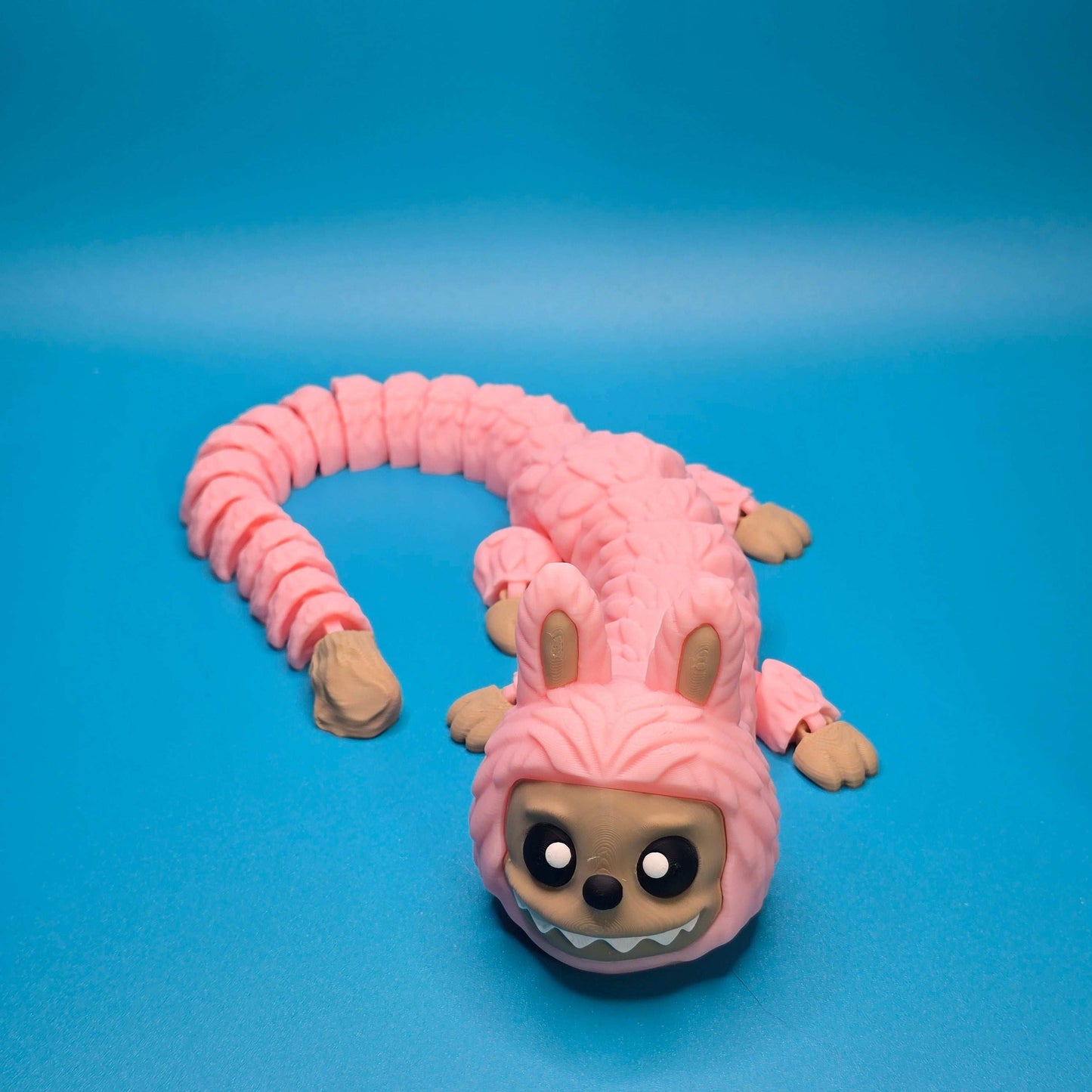 Bubu Monster: Articulated Mischief Edition | 3D Printed Poseable Figurine - Impishly Yours