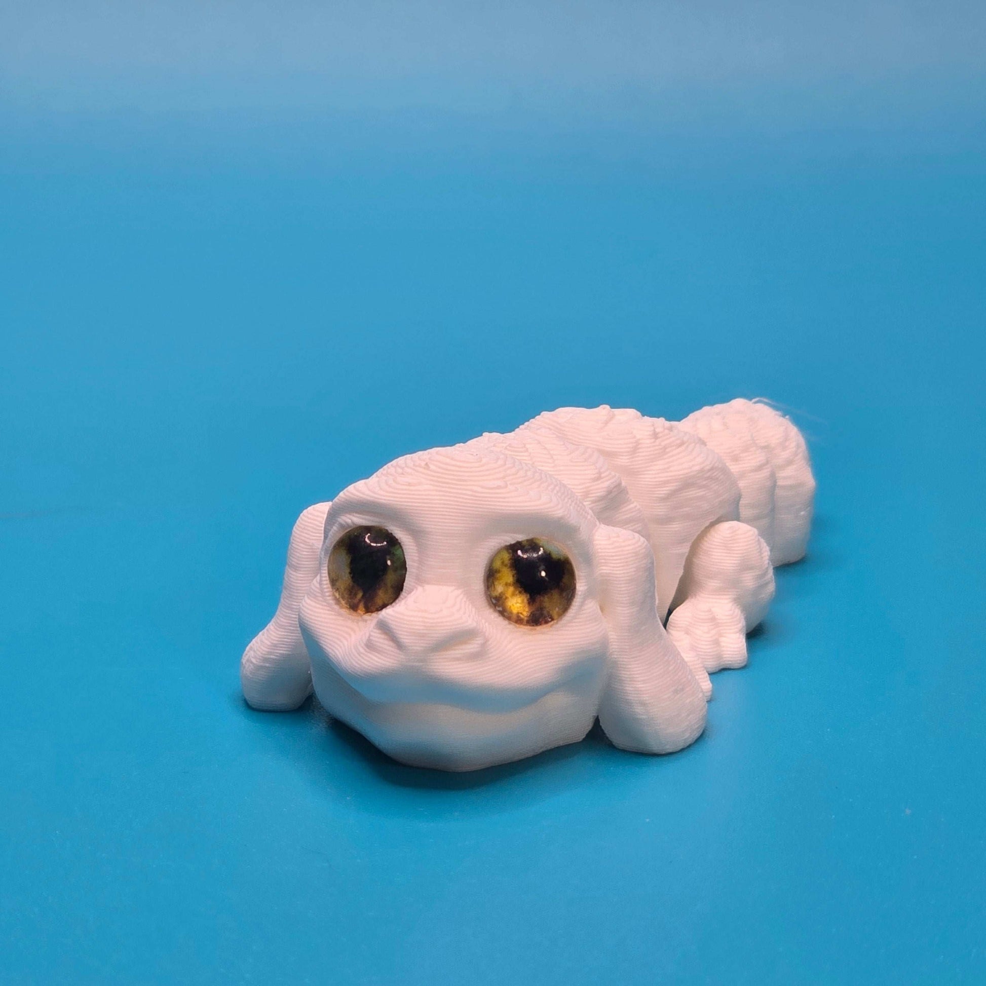 Creepy Cute Luck Dragon | 3D Printed Figurine or Keychain - Impishly Yours