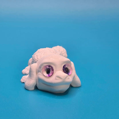 Creepy Cute Luck Dragon | 3D Printed Figurine or Keychain - Impishly Yours