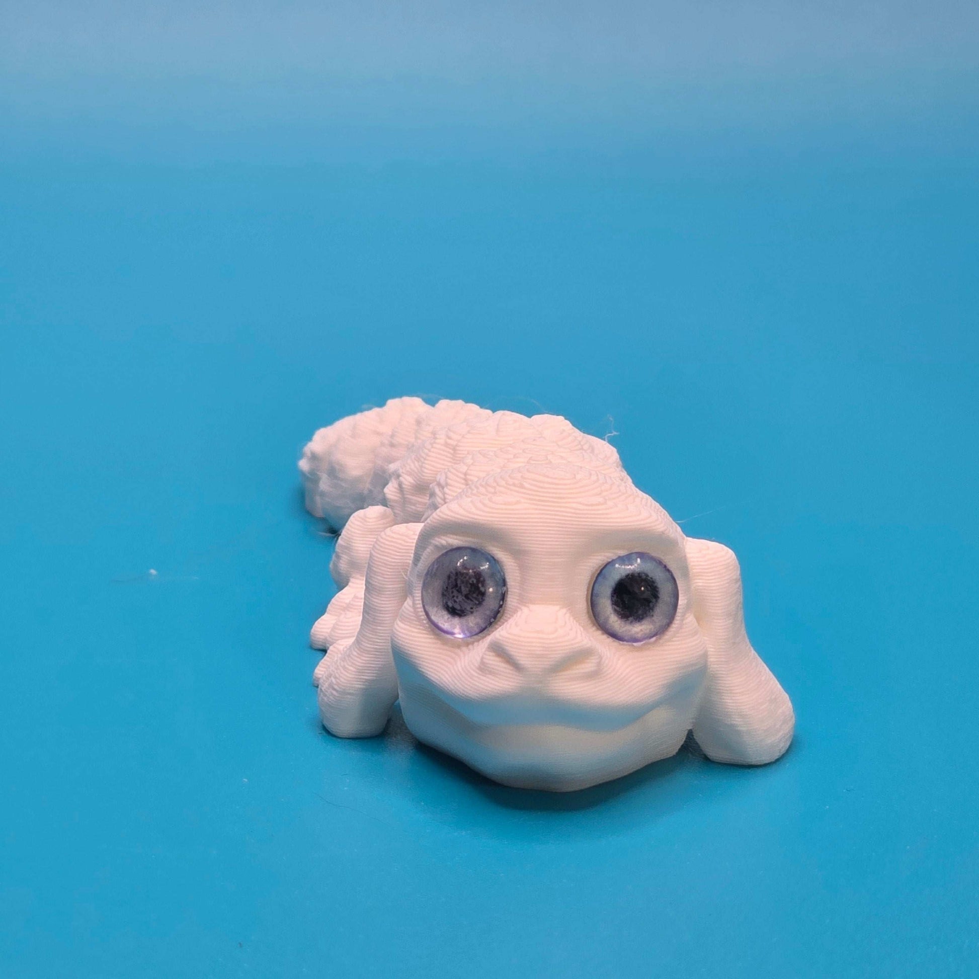 Creepy Cute Luck Dragon | 3D Printed Figurine or Keychain - Impishly Yours