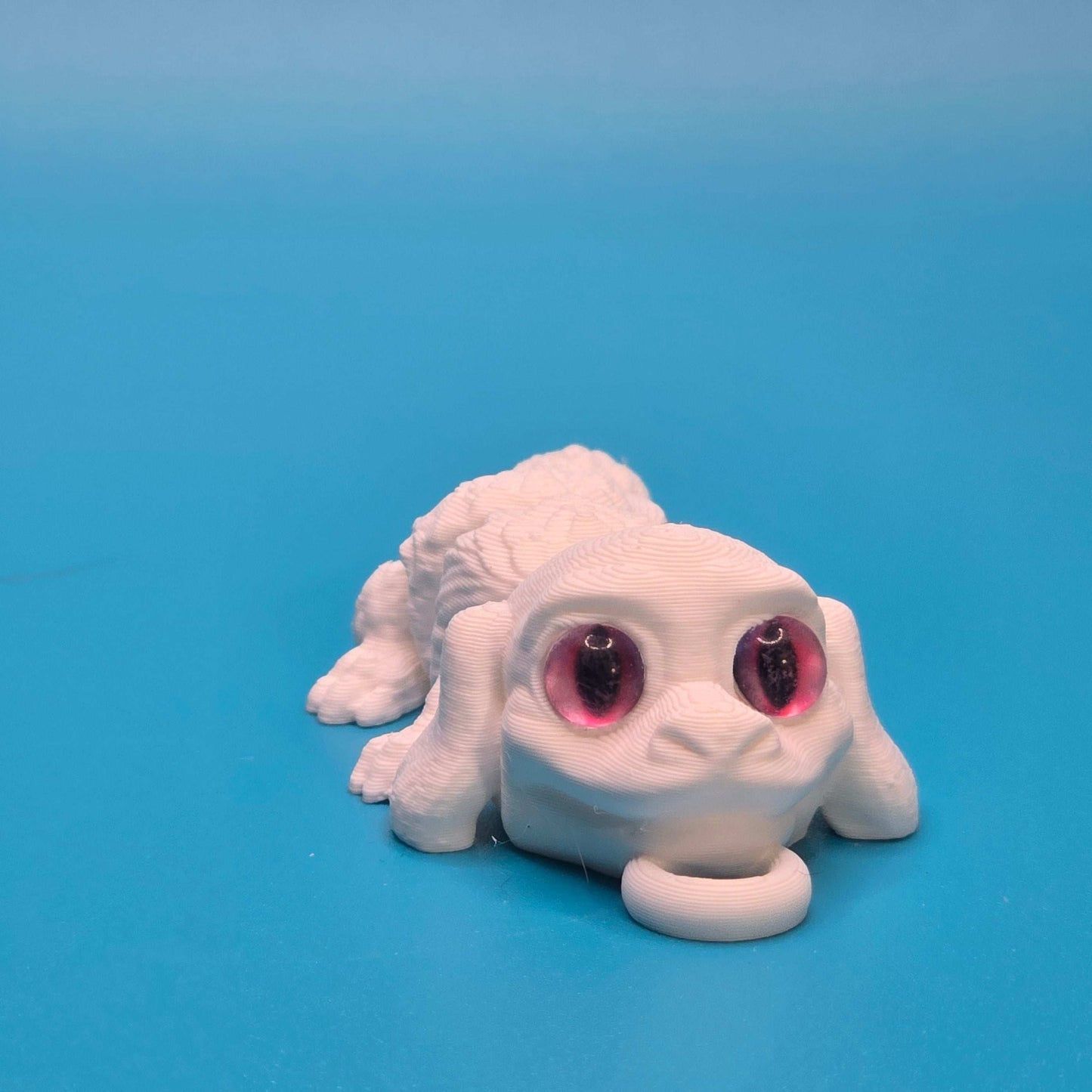 Creepy Cute Luck Dragon | 3D Printed Figurine or Keychain - Impishly Yours