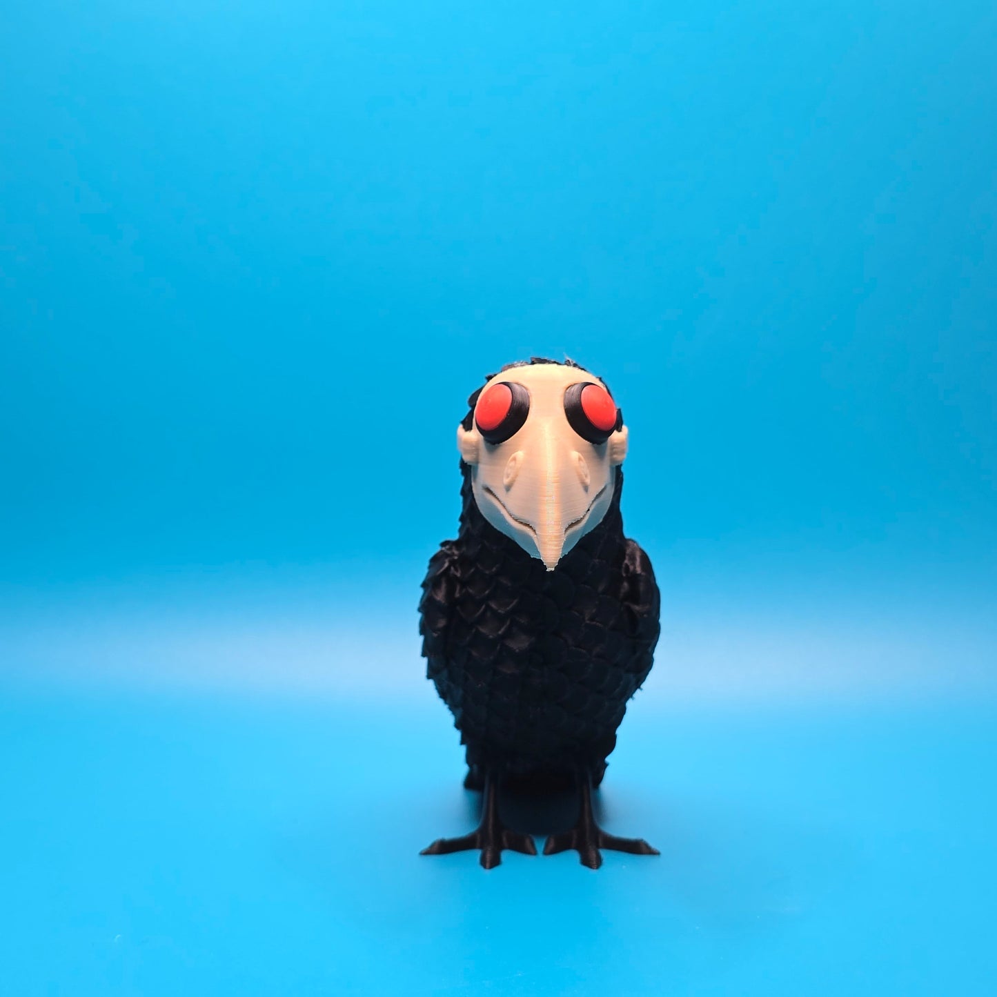 Dr. Corvus the Crow | 3D Printed Stitchling Figurine - Impishly Yours