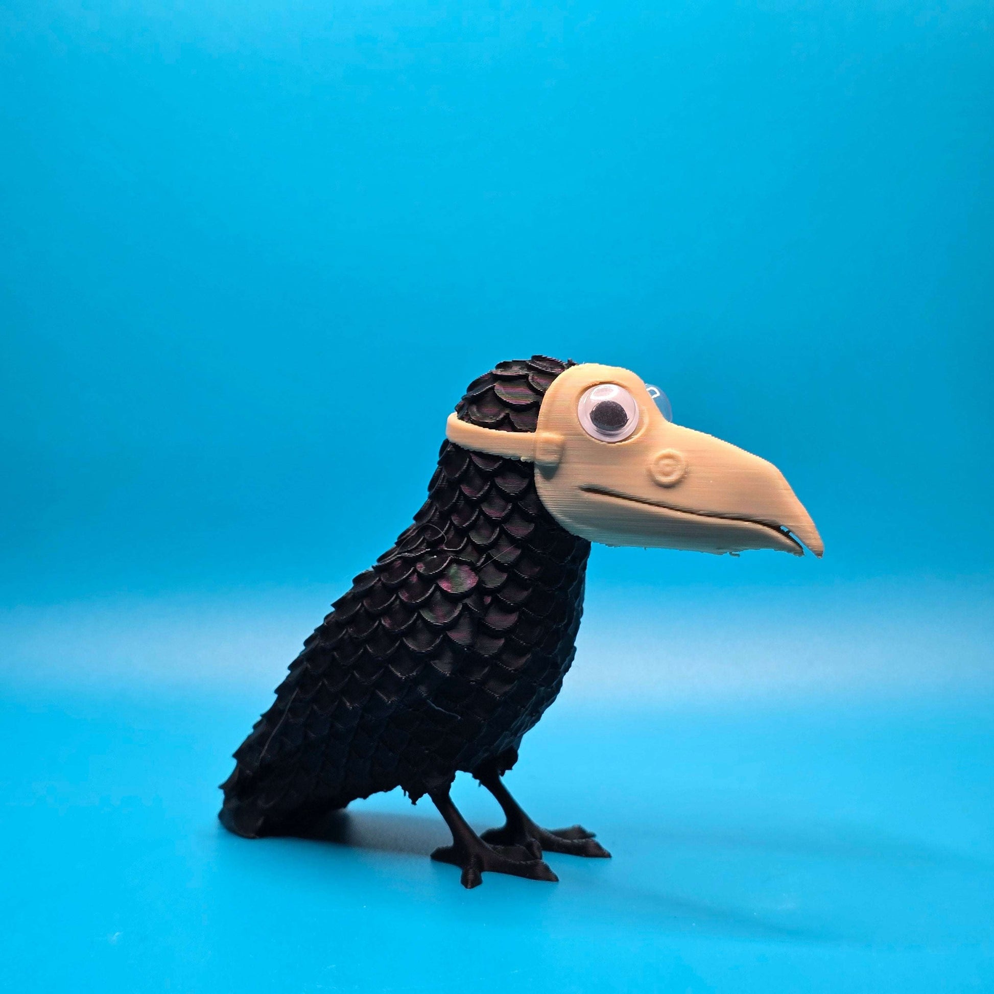 Dr. Corvus the Crow | 3D Printed Stitchling Figurine - Impishly Yours