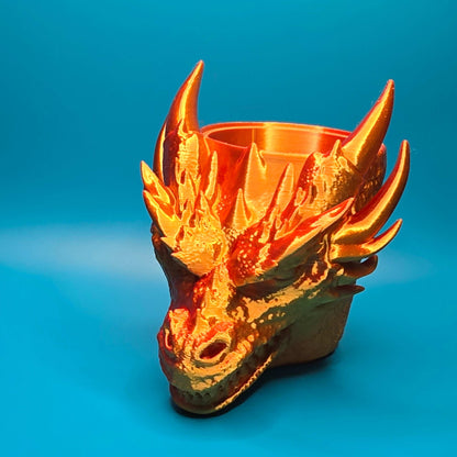 Dragon Head Mug | 3D Printed Fantasy Drinkware - Impishly Yours