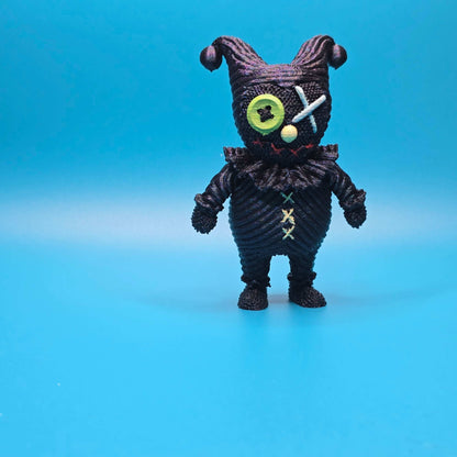 Giggles the Clown | 3D Printed Stitchling Figurine - Impishly Yours