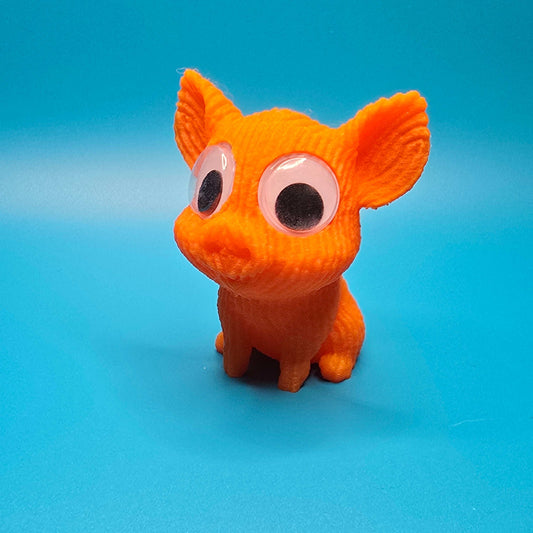 Missy the Pig | 3D Printed Figurine from The Cute Knitted Collection - Impishly Yours