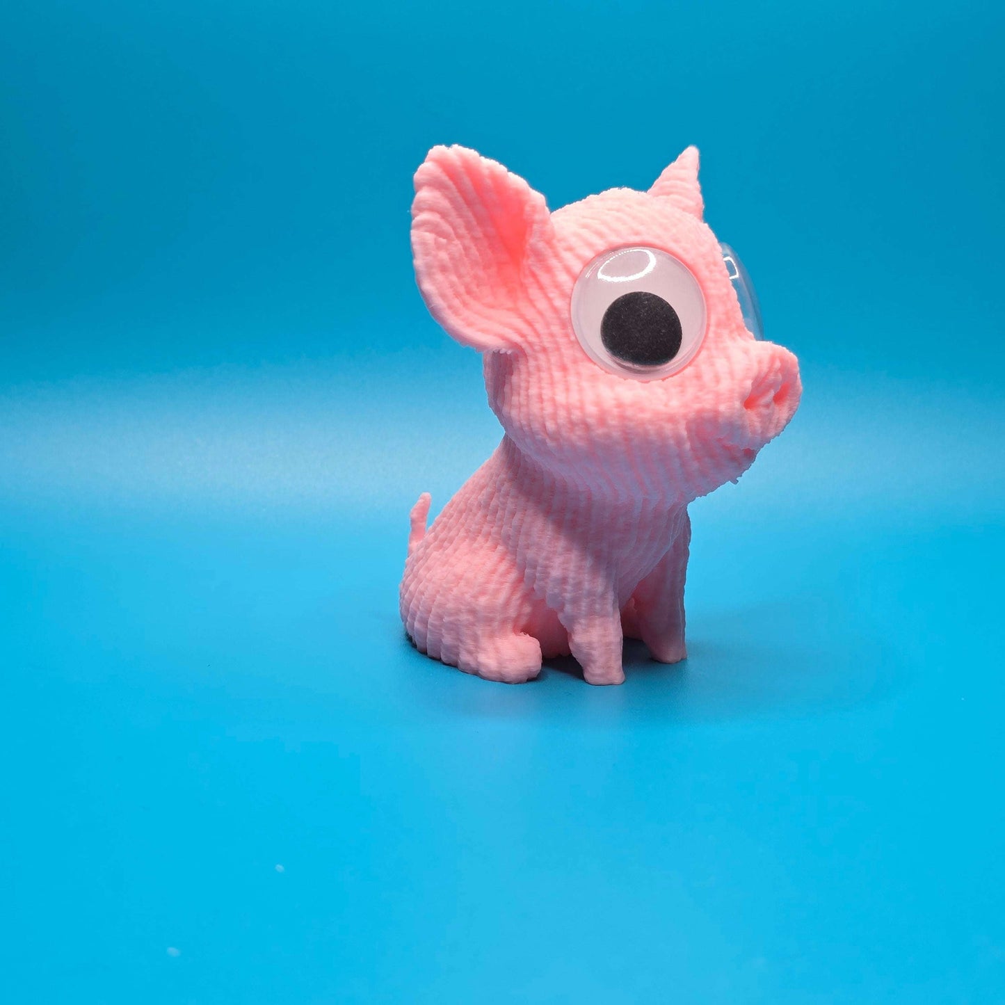 Missy the Pig | 3D Printed Figurine from The Cute Knitted Collection - Impishly Yours