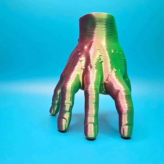 Palm of the Forgotten | 3D Printed Hand with Skull Figurine - Impishly Yours