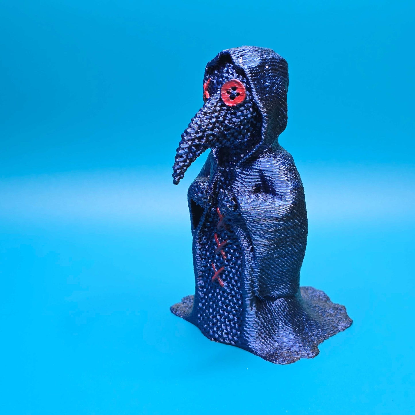 Plague Doc Holiday | 3D Printed Stitchling Figurine - Impishly Yours
