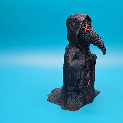 Plague Doc Holiday | 3D Printed Stitchling Figurine - Impishly Yours
