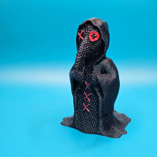Plague Doc Holiday | 3D Printed Stitchling Figurine - Impishly Yours