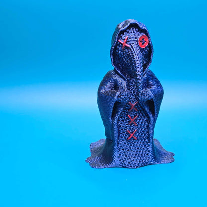 Plague Doc Holiday | 3D Printed Stitchling Figurine - Impishly Yours