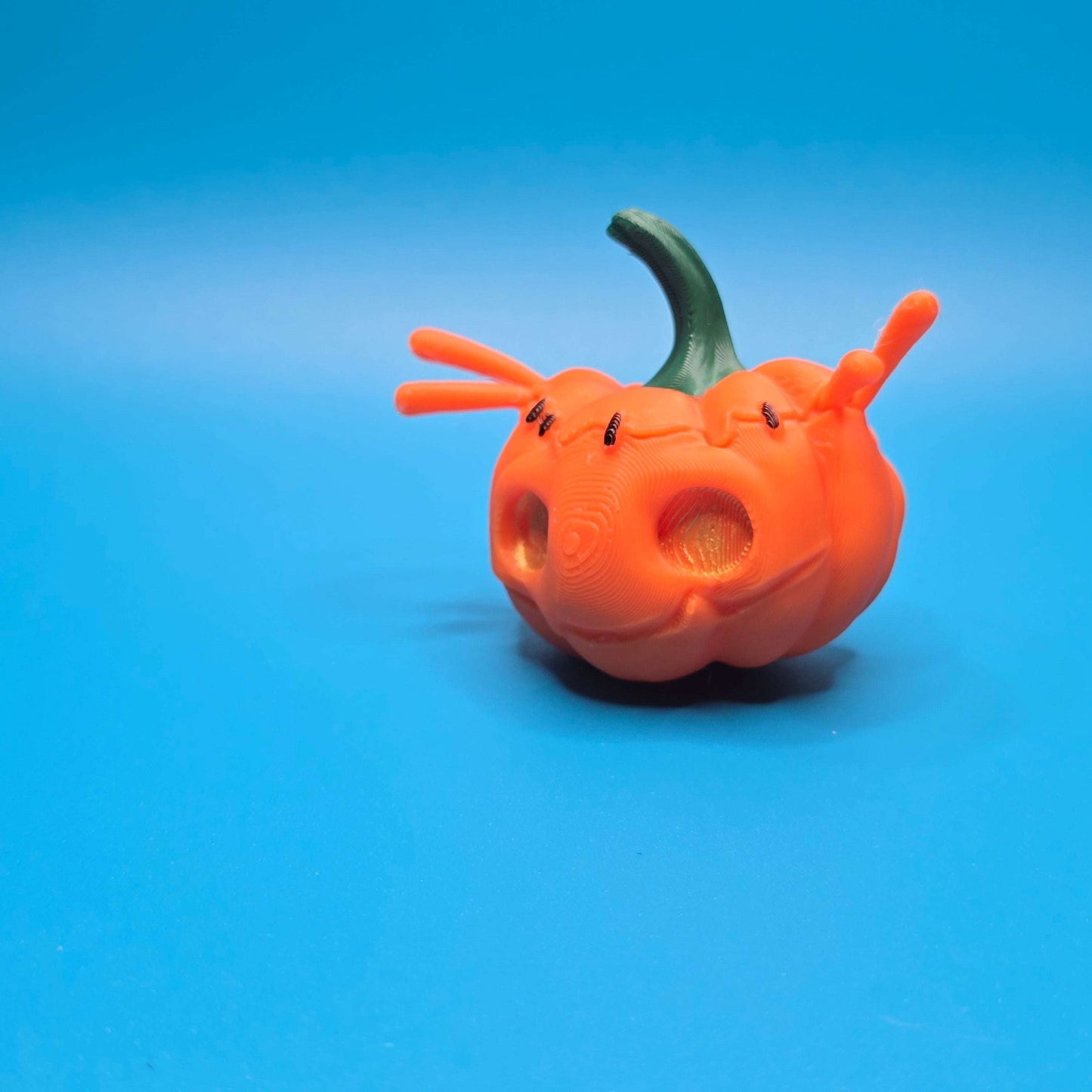 Pumpkin Boy Head Magnet | 3D Printed Creepy - Cute Decor - Impishly Yours