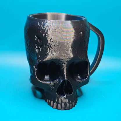 Skull Mug | 3D Printed Creepy - Cute Drinkware - Impishly Yours