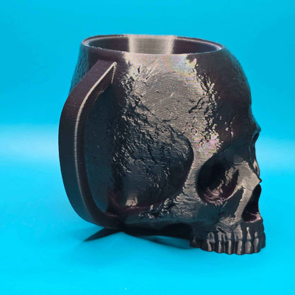 Skull Mug | 3D Printed Creepy - Cute Drinkware - Impishly Yours