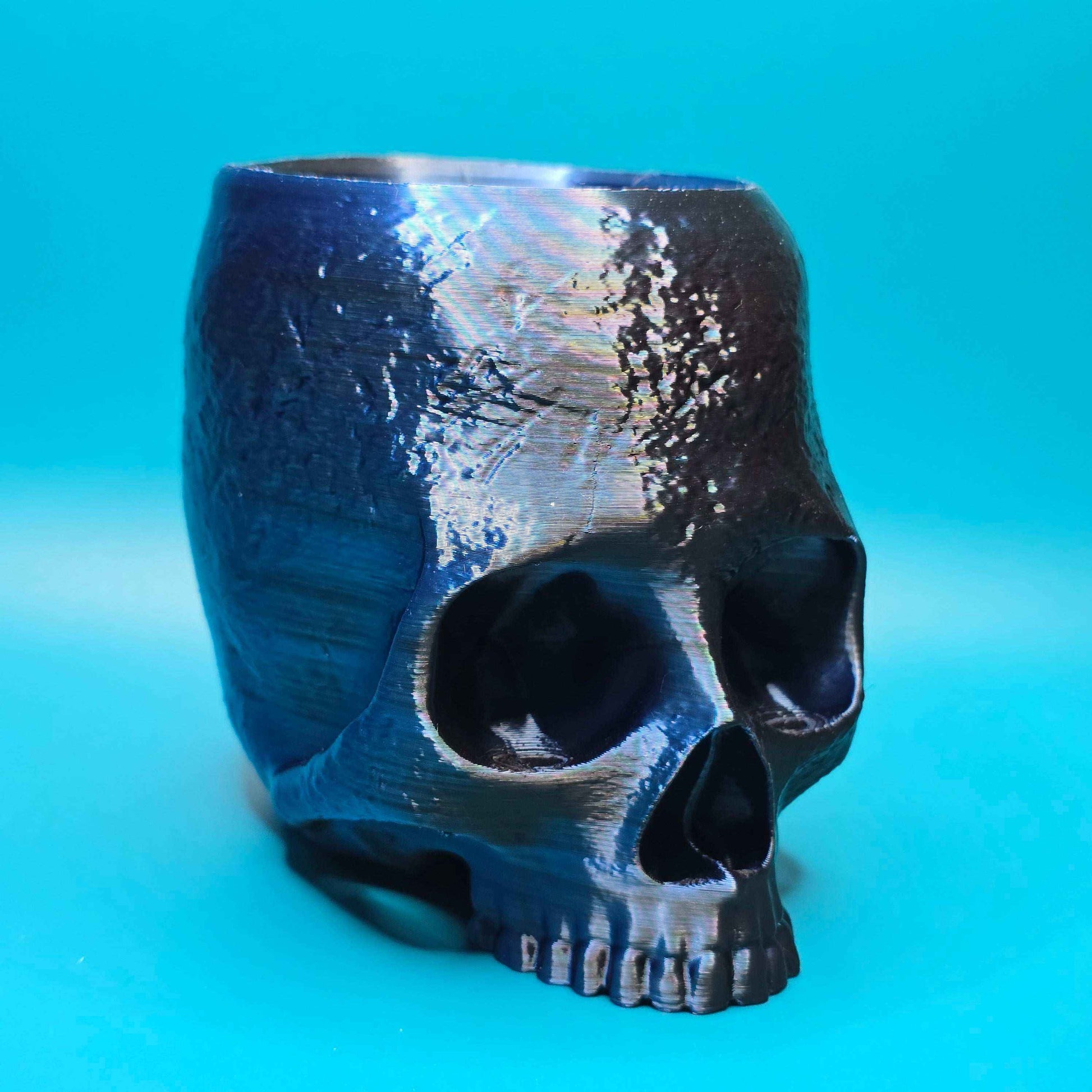 Skull Mug | 3D Printed Creepy - Cute Drinkware - Impishly Yours