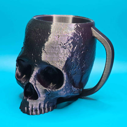 Skull Mug | 3D Printed Creepy - Cute Drinkware - Impishly Yours