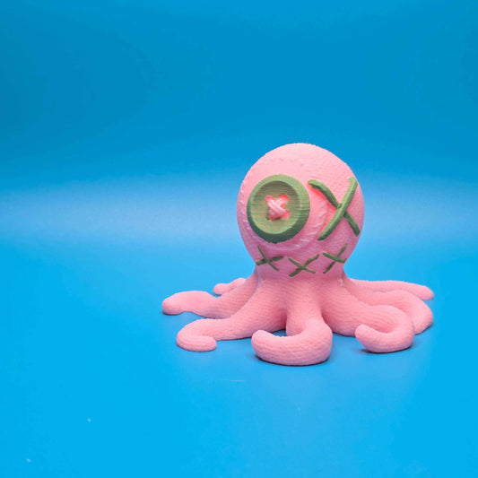 Tangles the Octopus | 3D Printed Stitchling Figurine - Impishly Yours