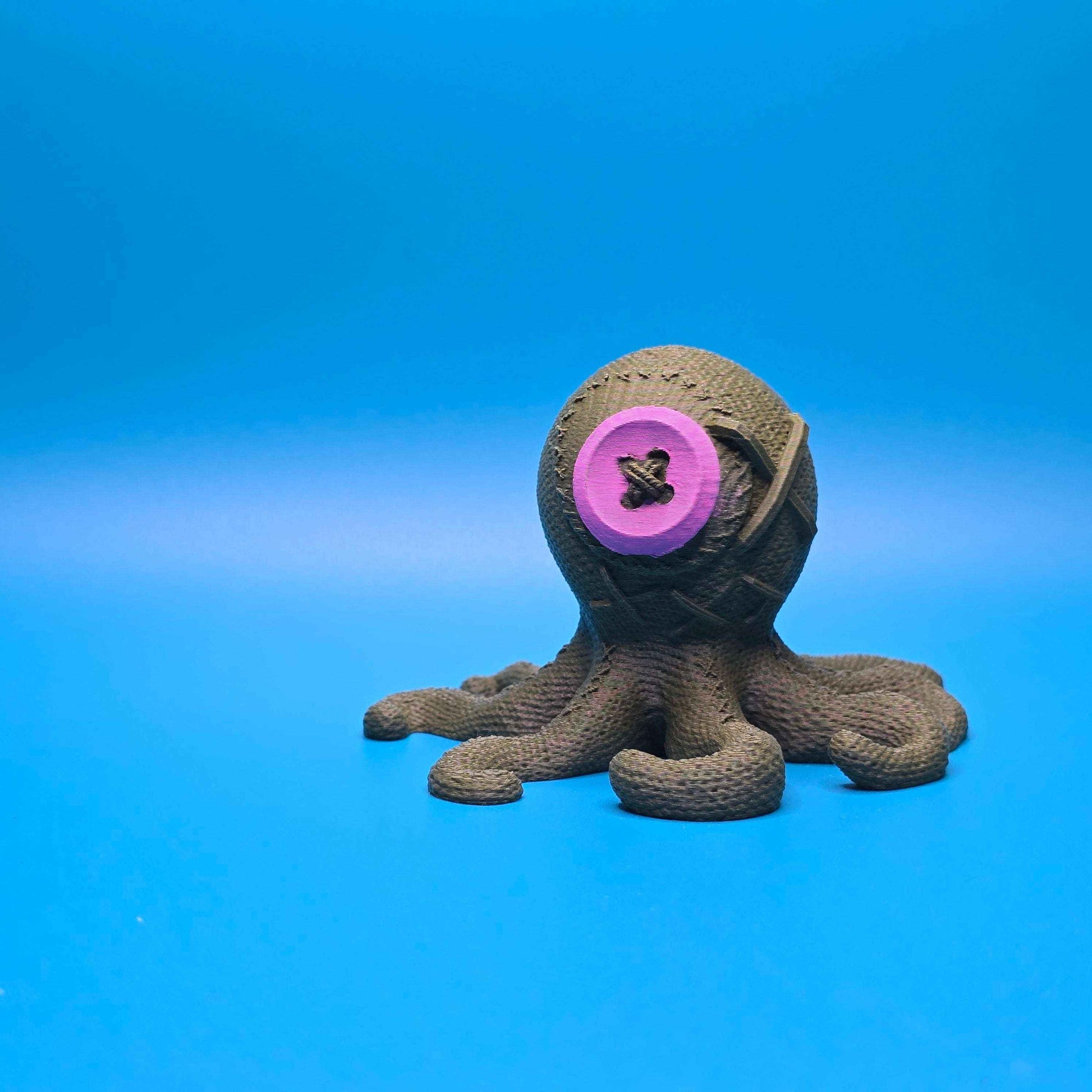 Tangles the Octopus | 3D Printed Stitchling Figurine - Impishly Yours