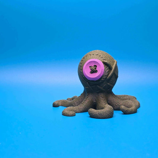 Tangles the Octopus | 3D Printed Stitchling Figurine - Impishly Yours