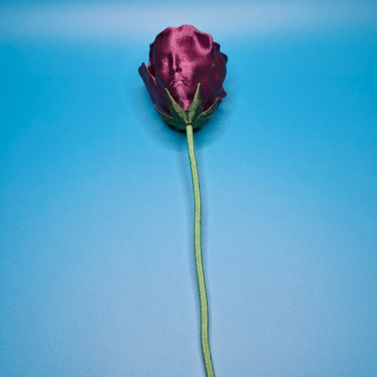 The Awakened Rose | 3D Printed Figurine with Three Faces - Impishly Yours