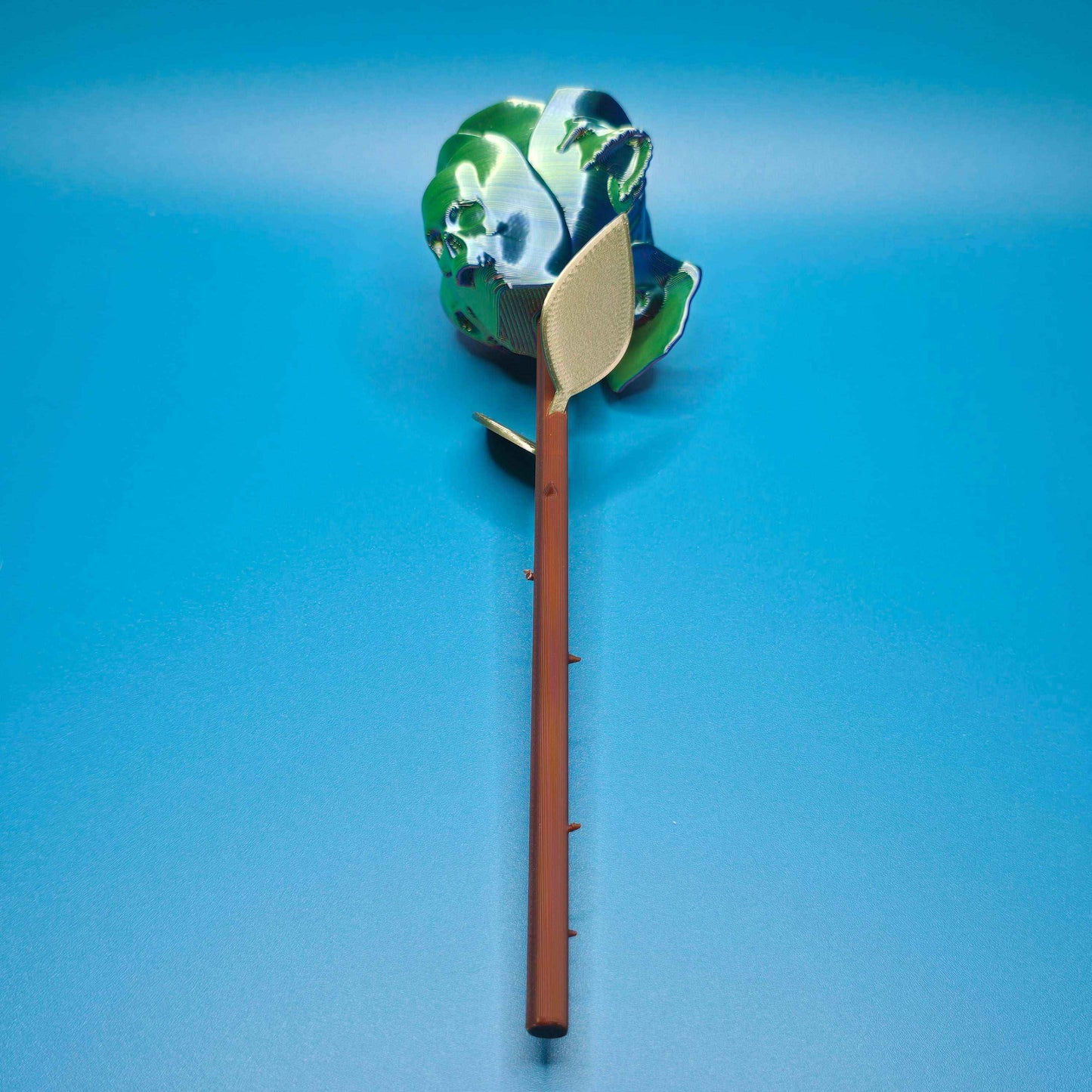 The Forbidden Rose | Creepy - Cute Rose Figurine with Skull Petals - Impishly Yours