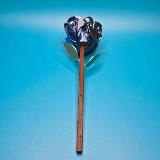 The Forbidden Rose | Creepy - Cute Rose Figurine with Skull Petals - Impishly Yours