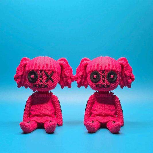 The Twins | Stitchlings Figurine Duo with Shared Mischief - Impishly Yours