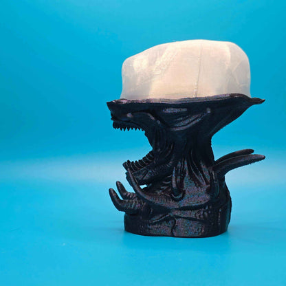 Xenomorph Tealight Holder – 3D Printed Horror Decor - Impishly Yours