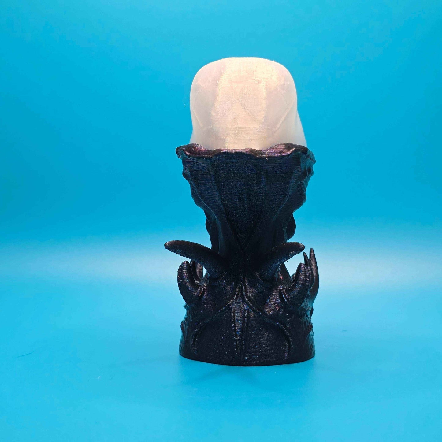 Xenomorph Tealight Holder – 3D Printed Horror Decor - Impishly Yours